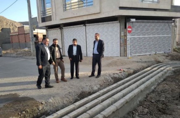 زیرسازی معابر شهرک مخابرات در مرحله پایانی